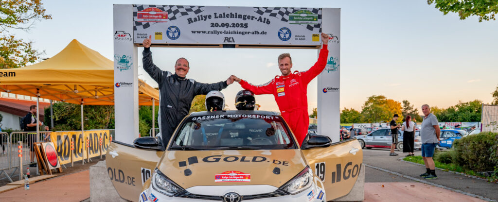 Ein Start. Direkt Podium.